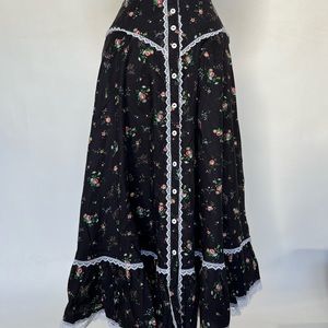 Vintage floral skirt